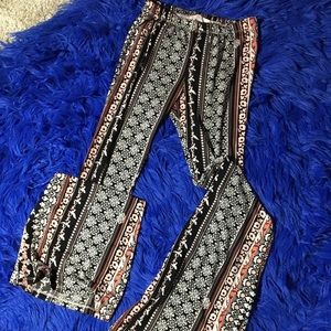 Stretchy hippy Flare pants